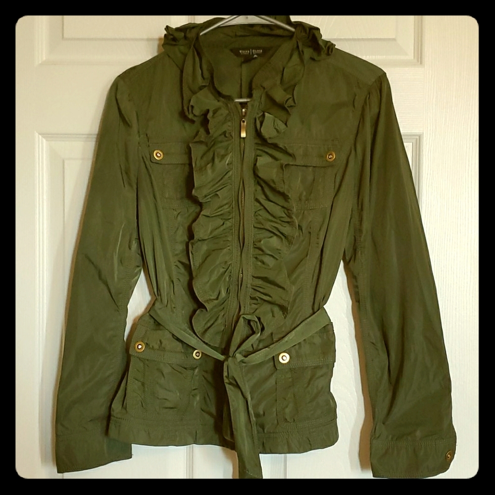 WHBM Soft Utility Jacket Size S